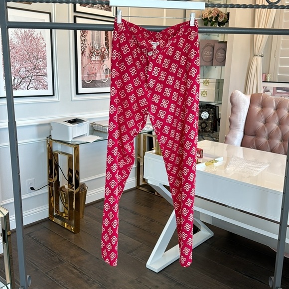 PRINTED  PANTS SIZE L NWOT - Picture 12 of 17